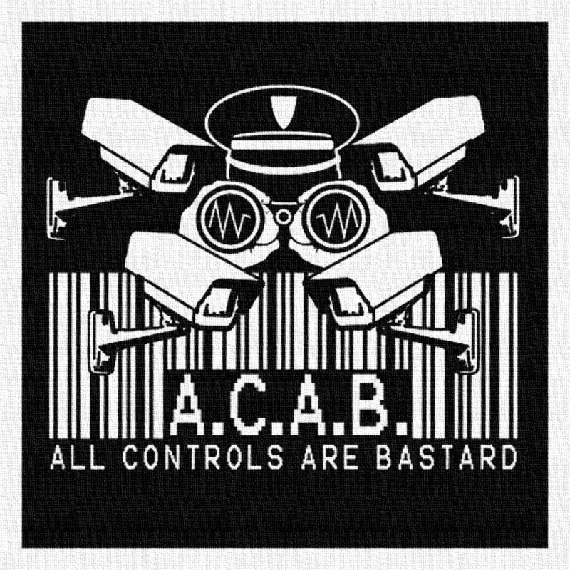 Acab - Patch à coudre - 9x9cm