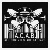 Acab - Patch à coudre - 9x9cm