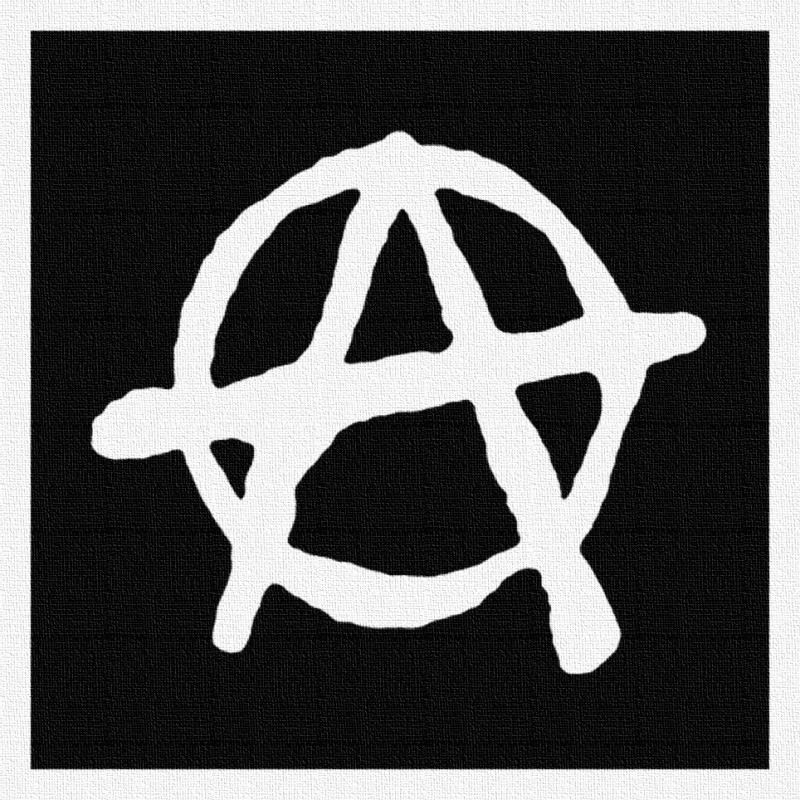 Anarchie 3 - Patch à coudre - 9x9cm