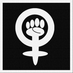 Feminisme - Patch à coudre - 9x9cm