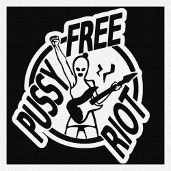 Pussy Riot - Patch à coudre - 9x9cm