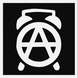 Le Reveil A - Patch à coudre - 9x9cm