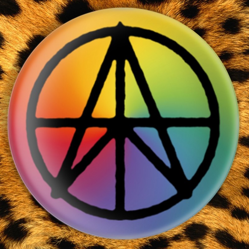 Anarcho Peace - Badge Ø25mm