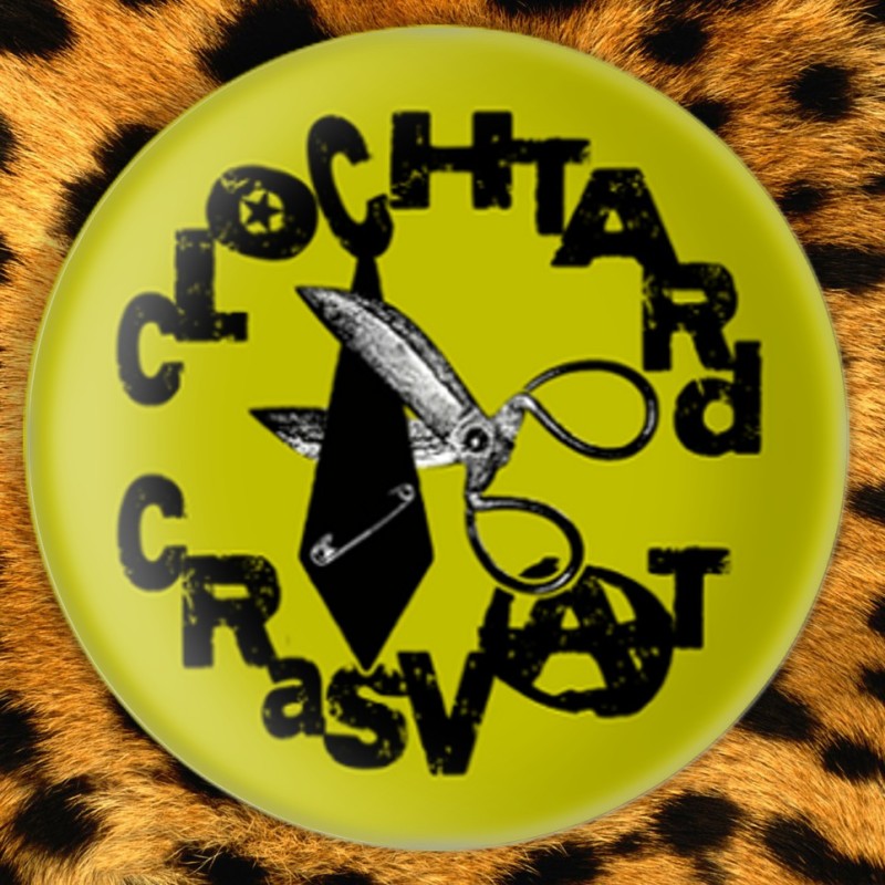 Clochtard (vert) - Badge Ø25mm