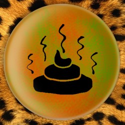 Crotte - Badge Ø25mm