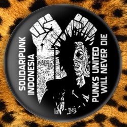 Solidaripunk 1 - Badge Ø25mm