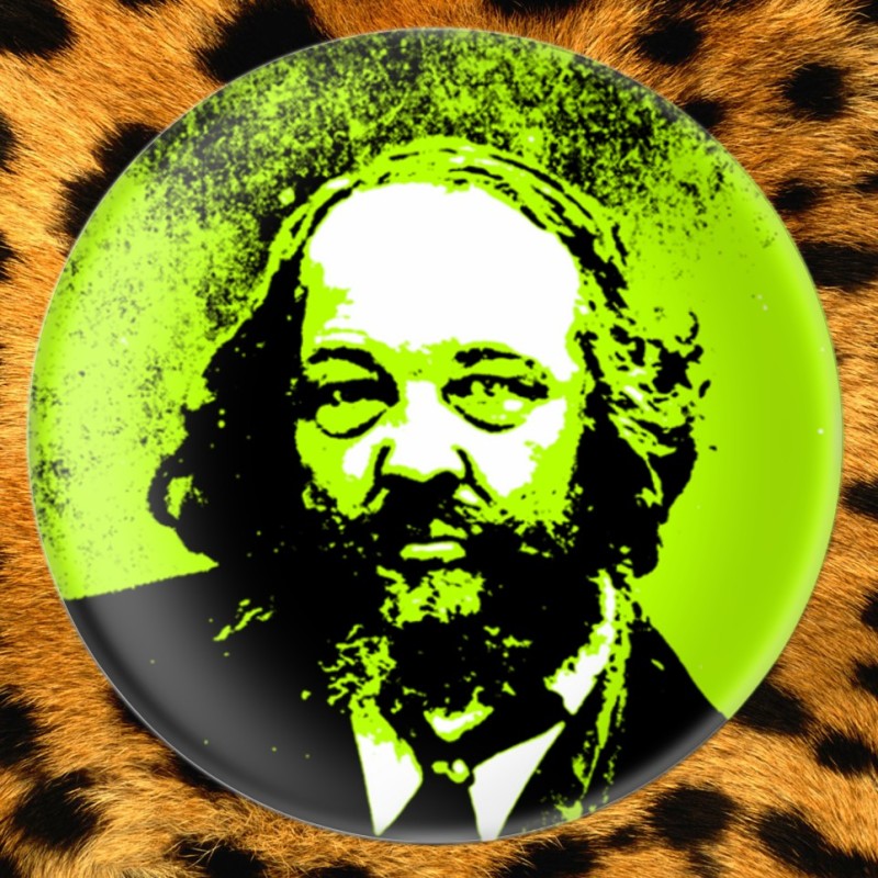 Bakounine - Badge Ø38mm