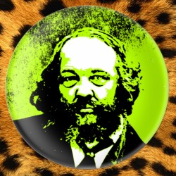 Bakounine - Badge Ø38mm