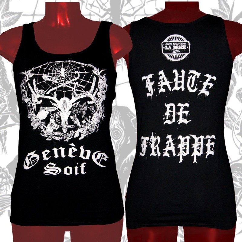 Faute de Frappe, fille, debardeur noir