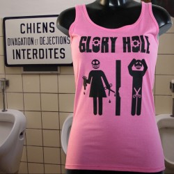 Glory Hole, femme debardeur rose