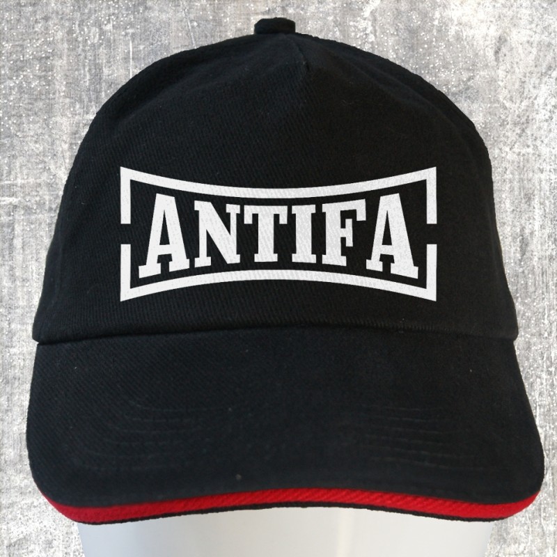Antifa, casquette coton brossé