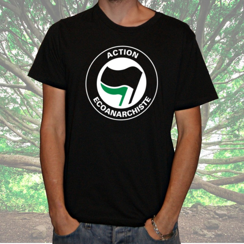 Action Ecoanarchiste t-shirt homme