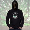 Action Ecoanarchiste, sweat capuche bio équitable