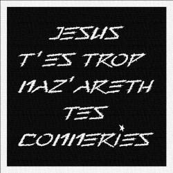 Nazareth - Patch à coudre - 9x9cm