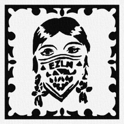 EZLN - Patch à coudre - 9x9cm