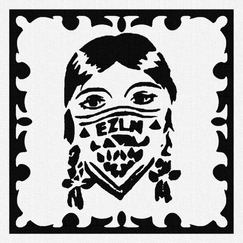 EZLN - Patch à coudre - 9x9cm