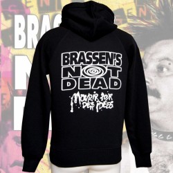 BRASSEN'S NOT DEAD "Coyote 2" sweat capuche unisexe en coton bio-equitable