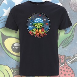 Bleu Marine NO MⒶDE T-Shirt Homme Bio-Equitable