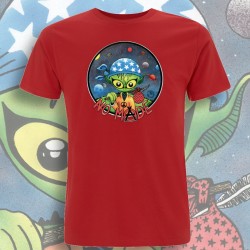Rouge NO MⒶDE T-Shirt Homme Bio-Equitable