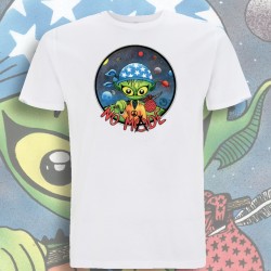 Blanc NO MⒶDE T-Shirt Homme Bio-Equitable