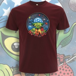 Bordeaux NO MⒶDE T-Shirt Homme Bio-Equitable