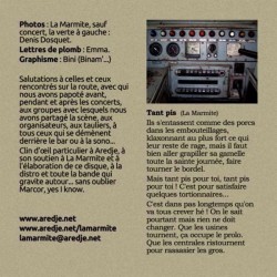 La MARMITE le sang bouillant (CD 2015)