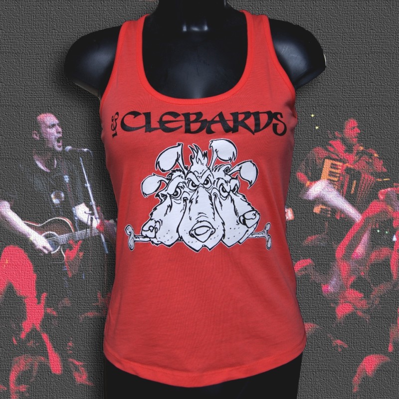 Les CLÉBARDS débardeur femme en coton bio-équitable