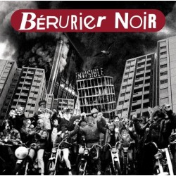 BERURIER NOIR "INVISIBLE" LP Vinyle Transparent (2005 Réed 2014)