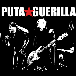 PUTA GUERILLA Live t-shirt homme en coton bio-quitable