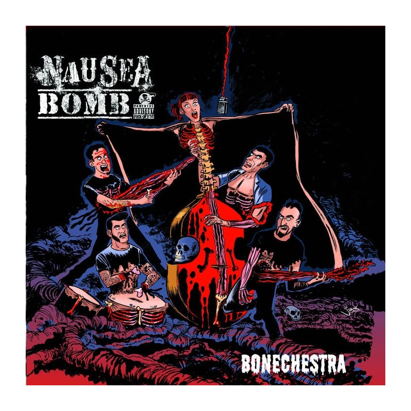 NAUSEA BOMB Bonechestra CD 2016