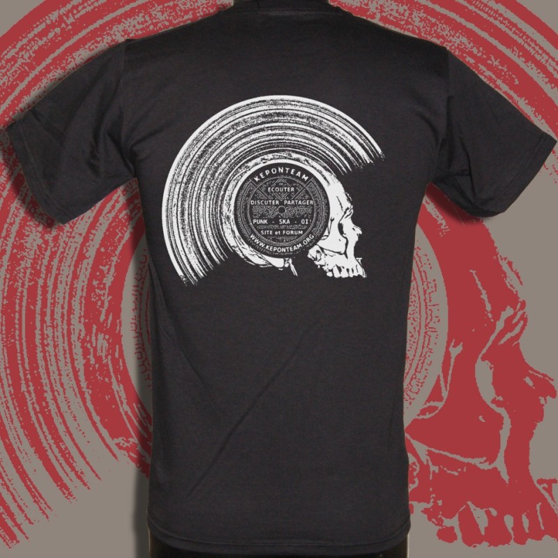 Keponteam, dos t-shirt homme