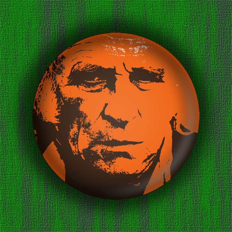 Léo Ferré - Badge Ø31mm