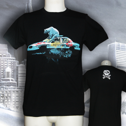 POST APOCALYPSE BEAR t-shirt homme en coton biologique