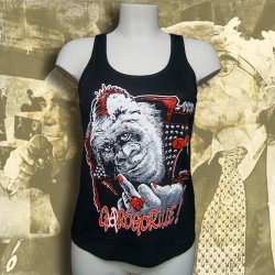 BRASSEN'S NOT DEAD Garogorille débardeur femme en coton bio