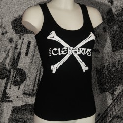 Les CLÉBARDS Crossbones débardeur fille