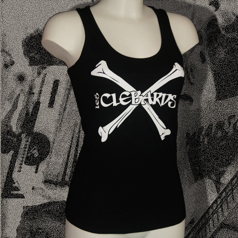 Les CLÉBARDS Crossbones débardeur fille