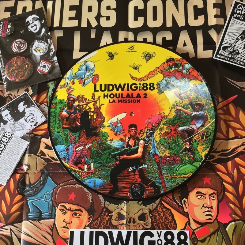 LUDWIG VON 88 Houlala 2 La Mission Vinyle couleur