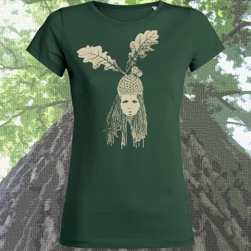 TÊTE DE GLAND tshirt feminin en coton bio-équitable