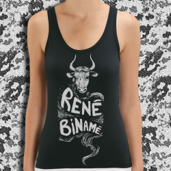 RENÉ BINAMÉ Vache débardeur féminin