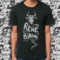 RENÉ BINAMÉ Vache t-shirt masculin