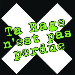 ANARTISANART les mauvais garçons font bonne impression  BERURIER NOIR Ta rage n'est pas perdue SWEAT ZIP CAPUCHE en coton bio éq