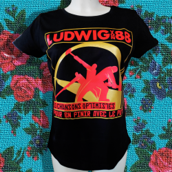 LUDWIG VON 88 20 Chansons optimistes t-shirt taille féminine