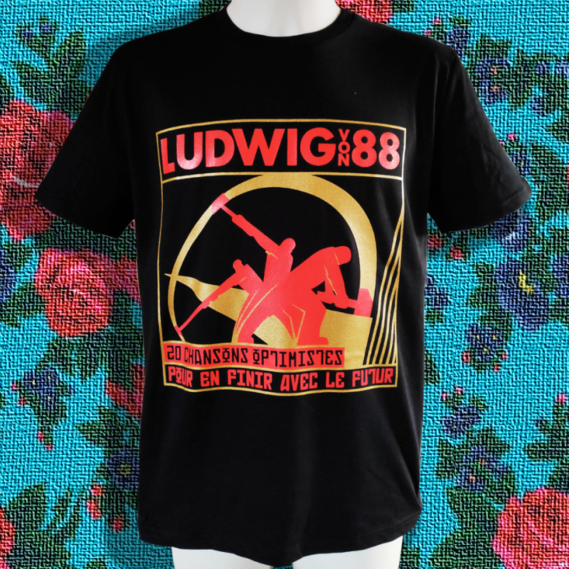 LUDWIG VON 88 20 Chansons optimistes t-shirt taille masculine