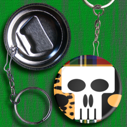 ANARTISANART les mauvais garçons font bonne impression DECAPSULEUR PORTE CLE