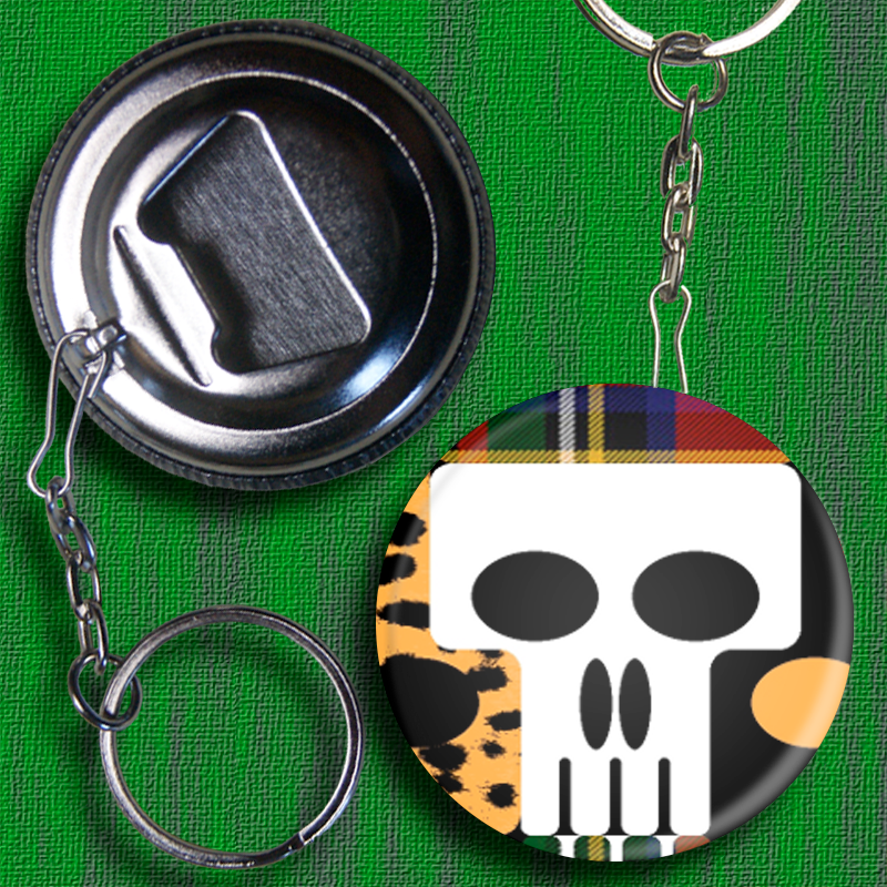 ANARTISANART les mauvais garçons font bonne impression DECAPSULEUR PORTE CLE