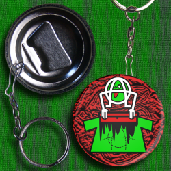 ANARTISANART les mauvais garçons font bonne impression ANARTISANART DECAPSULEUR PORTE CLE