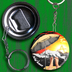 ALP'ANAR décapsuleur porte clé