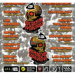 ANARTISANART - Les mauvais garçons font bonne impresion OPERATION OVERLORD 2 PUNK & HARDCORE Compilation from normandy