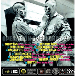 ANARTISANART - Les mauvais garçons font bonne impresion OPERATION OVERLORD  PUNK & HARDCORE Compilation from normandy