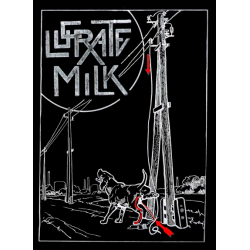 ANARTISANART Les mauvais garçons font bonne impression LUCRATE MILK t-shirt taille femme bio-équitable